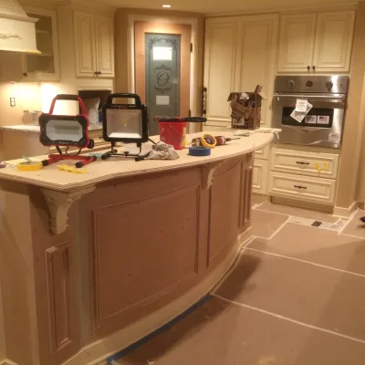 Custom Kitchen with Accents Galore
